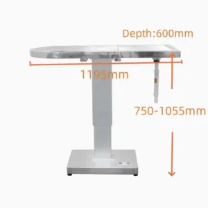 Animal Hospital Clinic Stainless Steel Veterinary Examination Table