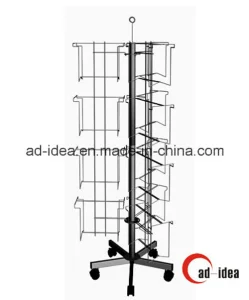 4-Tier Wire Display Rack