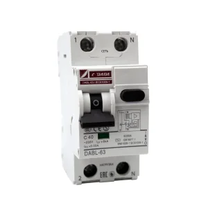 100mA Residual Current Device with 6ka Electronic RCBO Approval
