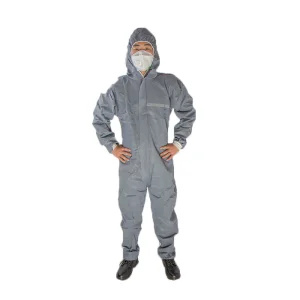 Traje Químico Desechable Cubierto Protección Completa
