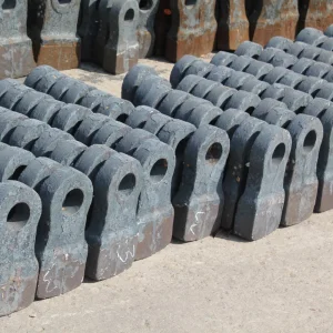 Mining Hammer Crusher Spare Parts Ceramic Composite Hammer Head Wear Resistant Parts