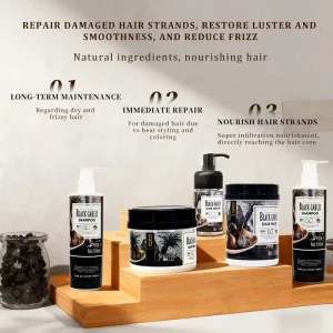 OEM Custom Luxury Private Label Set Sulphate-Free Collagen Biotin Lightness Shampoo and Conditioner Moisturizing Hair