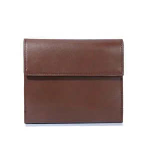 Billetera de pasaporte trifold RFID premium organizador de viaje bolsa portapasaporte (MFW3137)