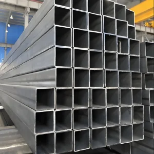 ASTM A36 A500 SAE 1006 S235 S355 Hollow Section Rectangular Pipe Welded Ms ERW Black Iron Rhs Shs Carbon Steel Square Tube Price