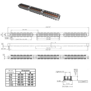OEM 80X Series-0.80mm Pitch