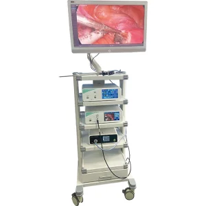 UHD Endoscopy Camera System with Light Source, Monitor and Endo Trolley