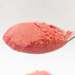 Polvo de fruta de fresa