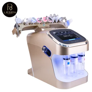 Gold Ultrasonic Bubble Oxygen Skin Care Beauty Machine