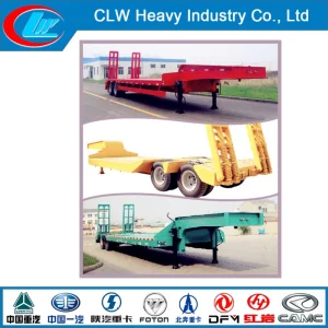 Good Quality Low Flatbed Truck for Container Transport