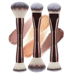 All-Aluminum Handle Dual-Head Brush Makeup Set