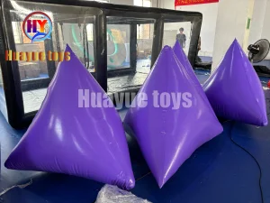 Wholesale Purple Inflatable Triangular Buoy Supplier, Suppliers