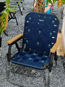 Comfortable Factory-Direct Foldable Aluminum-Frame Camping Chairs for Beach Days