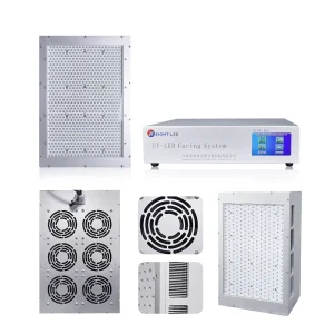 High Intensity UV LED Area Curing System for UV Glue Adhesive Resin PCB Medical Optical Industrial Fast Curing Lamp