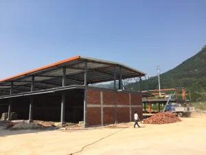 Customized Small Fast Assemble Steel Structure Building for Self Storage Facility