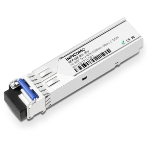 Neutral-Branding 1.25G SFP BIDI 10KM SMF LC 1310/1550nm DDM Optical Transceiver Module