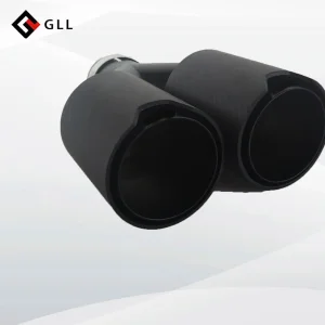 Car Carbon Fiber Decoration Universal Exhaust Muffler Tip Y Shape