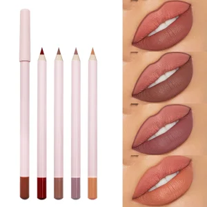 Private Label For Makeup And Eyeliner Use Matte Lip Liner High Pigment 26 Colors Long Lasting High Pigment Lip Liner
