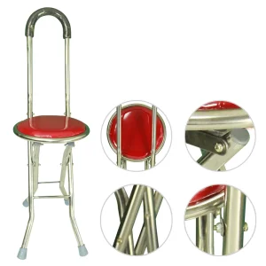 Stainless Steel Cane Stool