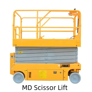 Moving Sky Model Mobile X Is a Mingdao Brand Scissor Lift.
