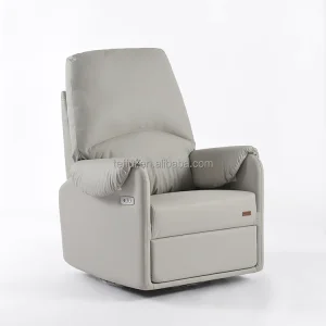 Electric recliner swivel nursery glider rocking chair armchair for living room