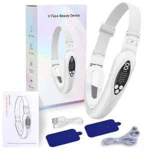 New Beauty Microcurrent Adjustable Face Lift V Shape Skin Tighten Machine Double Chin Fat Reducer Removal Face Lifting for Women
