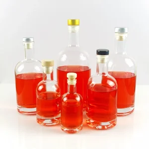 Premium 100ml Mini Glass Bottles for Brandy and Spirits