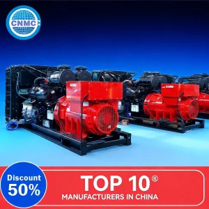 500-750kw Open Frame Gas Generator Set Natural Gas/LPG/Biogas 3-Phase 380V Water-Cooled with ATS