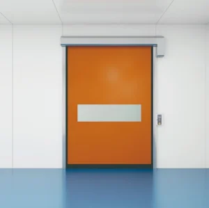 High-Speed PVC Roll-up Door for Clean Rooms