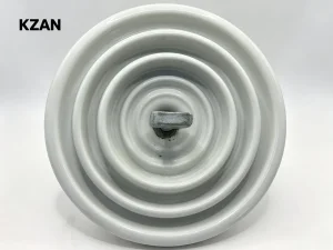 Aislador de suspensión de disco de porcelana reforzada con fibra de vidrio para alta tensión, certificado por IEC 70-240kv clasificado