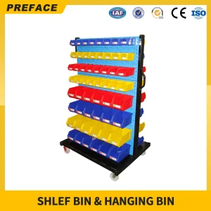 Caja de accesorios apilable industrial hecha a medida para herramientas, caja de embalaje de plástico