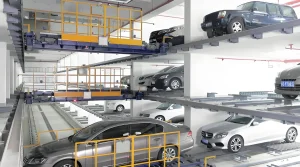 Automatic Hydraulic Car Storage Parking Shuttle System