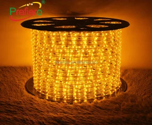 Customized Underwater Hanging IP67 Waterproof PVC LED Rope Lights