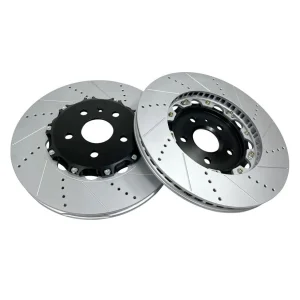 Hsingyik Lightweight Durable 84714265 345MM 2-Piece Front Brake Rotor for Corvette C8 Z51 Models 2020+ 25946317