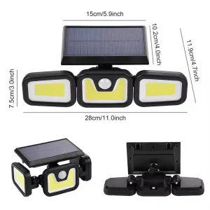 Solar Motion Sensor Wall Light