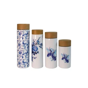 400ml Stainless Steel Water Bottle BPA Free Wide Mouth Leakproof Tea Cup Coffee Muginsulated Straight Thermoes Vacuum Flask