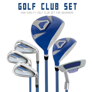 Hot Selling OEM High Quality Custom Branded Portable Junior Kids Right Handed Forged Rubber Game Used Practice Golf Club Golf