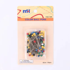 40mm Pearl Round Head Tacks for Sewing Colored Ball Pins