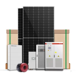Kit de Generador Portátil Sistema de Energía Solar Híbrido