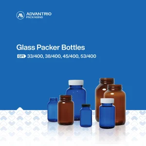 Wide Mouth Amber Glass Bottles