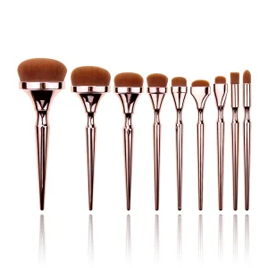 Luxury Rose Gold Makeup Brush Set