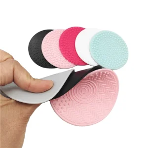 Cangli Beauty Round Makeup Brush Cleaner Pad