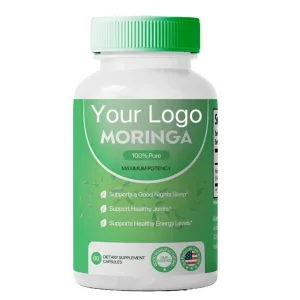 OEM Private Label Moringa Capsules Support Good Sleep and Joint Health