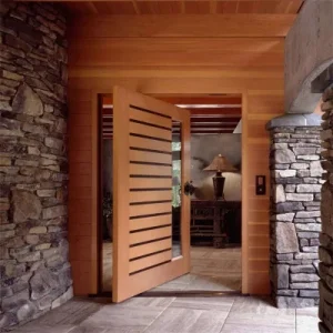 Preço Vidro Carvalho Branco Madeira Sólida Porta de Madeira PVC Aço Madeira Interior Design Porta Francesa Branca Porta de Madeira em Aço