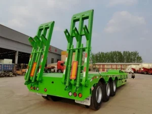 6 Lines 12 Axles Low Bed Semi Hydraulic Modular Steel Trailer for Sale