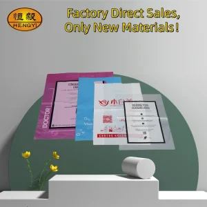 Top Selling High Transparency Environmental Protection Repetitive Use HDPE LDPE LLDPE PE Plastic Bag for Clothes Dustproof