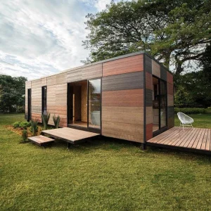 Factory Direct Supply Cheap 4 Bedroom Hurricane Proof Prefabricated Prefab Modular Container House For Villa