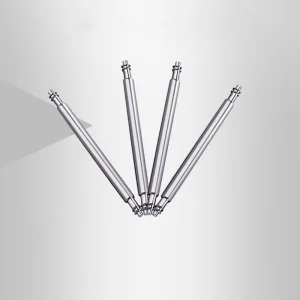 Wholesales 8-26mm High Quality 1.8mm Silver Stainless Steel Spring Bar Double Shoulders Spring Bar for Rubber Steel Watch Bands