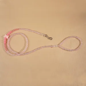 Custom Glow-in-the-Dark Beaded Pet Leash