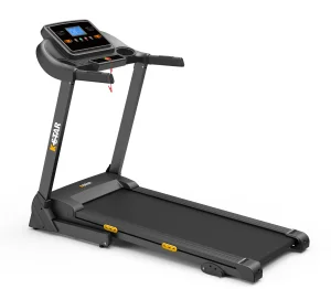 Kstar Foldable Home Fitness Treadmill with 3-Level Manual Incline Loopband
