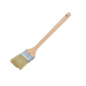 MSN Paint Hair Natural Bristle Wooden Long Handle Radiator Brush